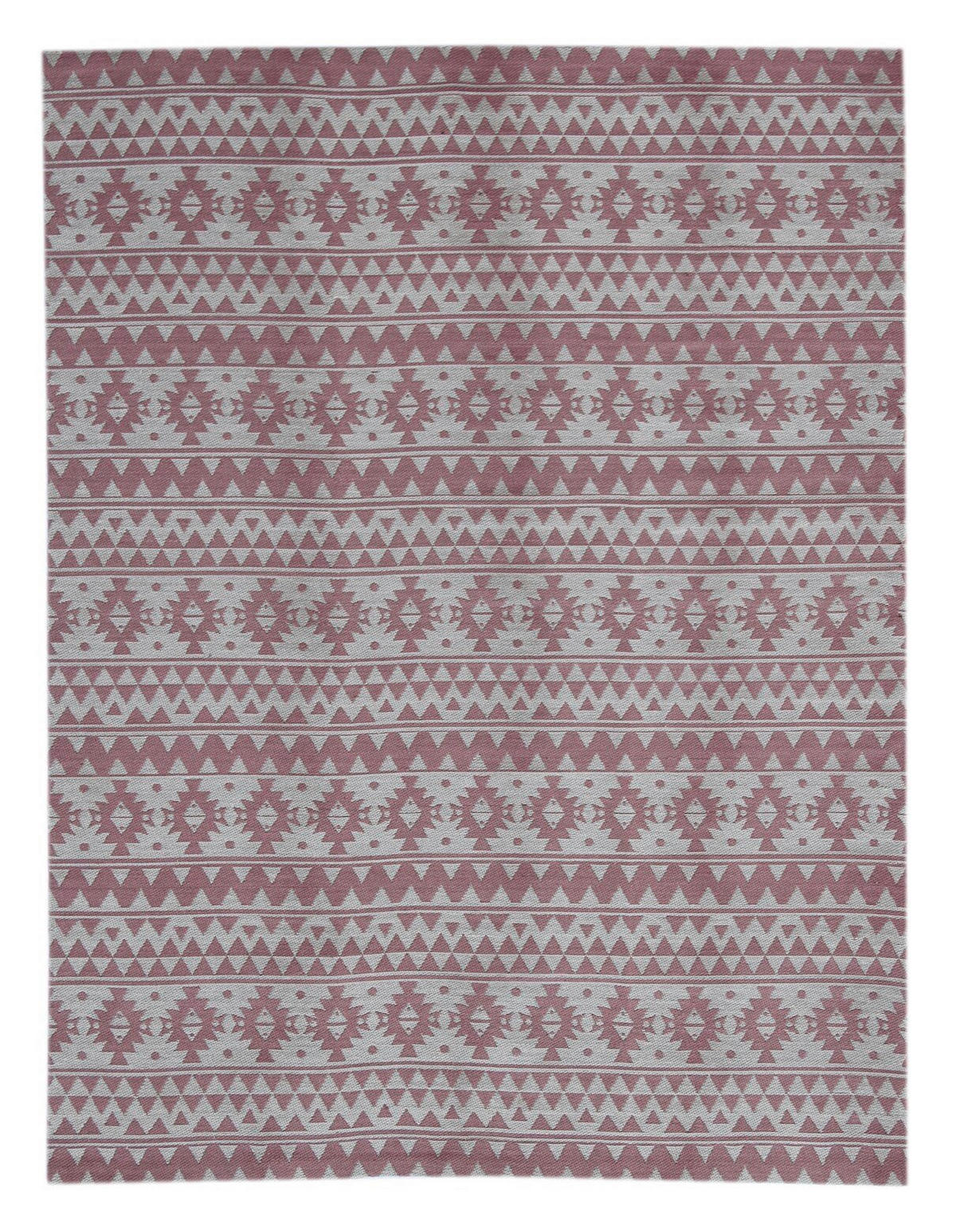 FLACHWEBETEPPICH 80/150 cm  - Pink, Design, Textil (80/150cm) - Novel