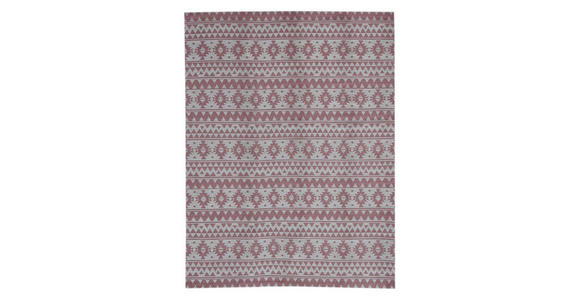 FLACHWEBETEPPICH 120/170 cm Pink  - Pink, Design, Textil (120/170cm) - Novel