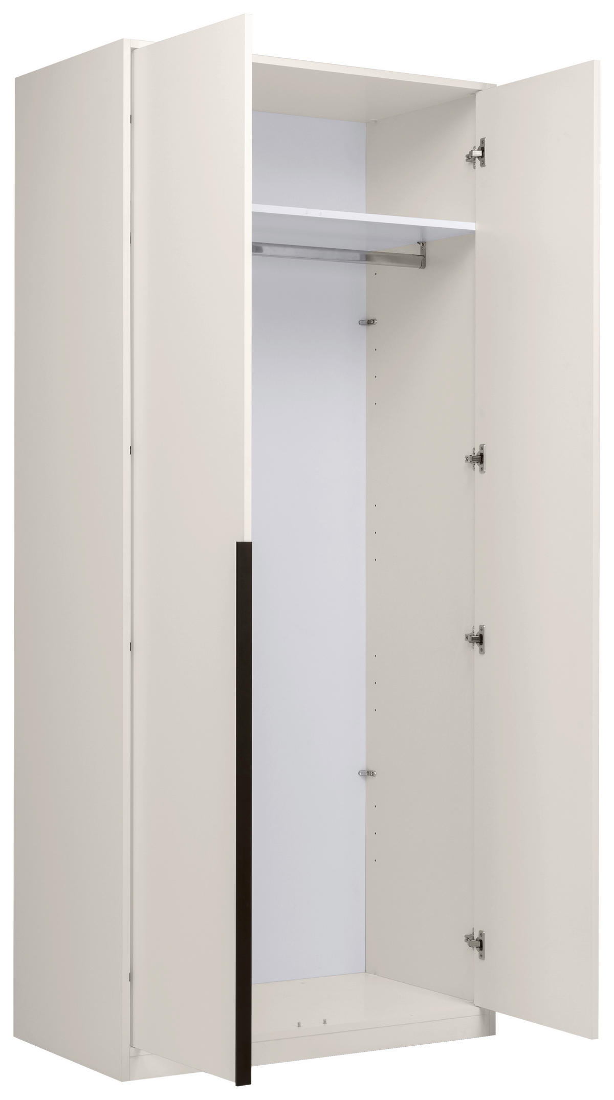 DREHTÜRENSCHRANK  in Kaschmir  - Kaschmir, MODERN, Holzwerkstoff (93/211/53cm) - MID.YOU