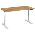 SCHREIBTISCHPLATTE 140/80/1,8 cm  - Eiche Artisan, Design, Holzwerkstoff (140/80/1,8cm) - Carryhome