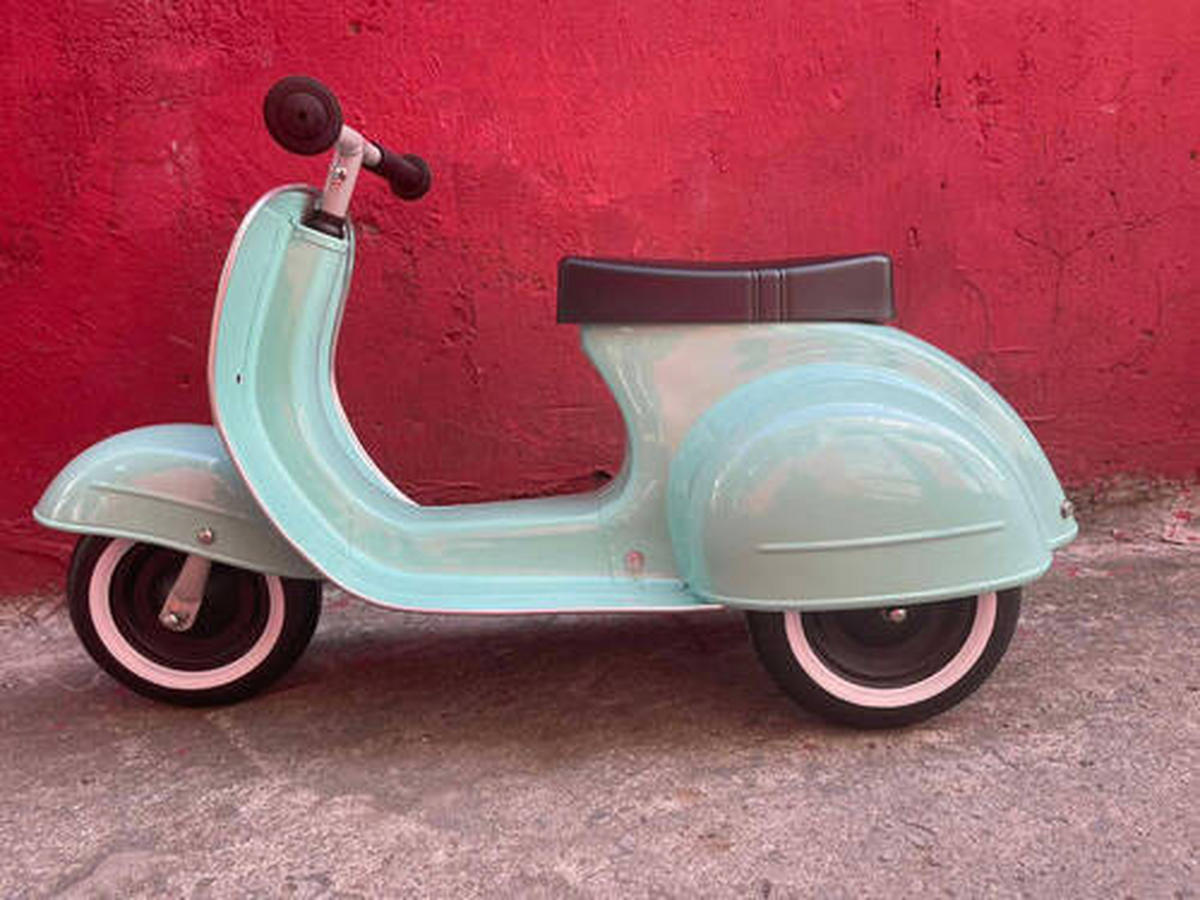 LAUFRAD PRIMO  - Schwarz/Mintgrün, Basics, Kunststoff/Metall (79/45/35cm) - Hape