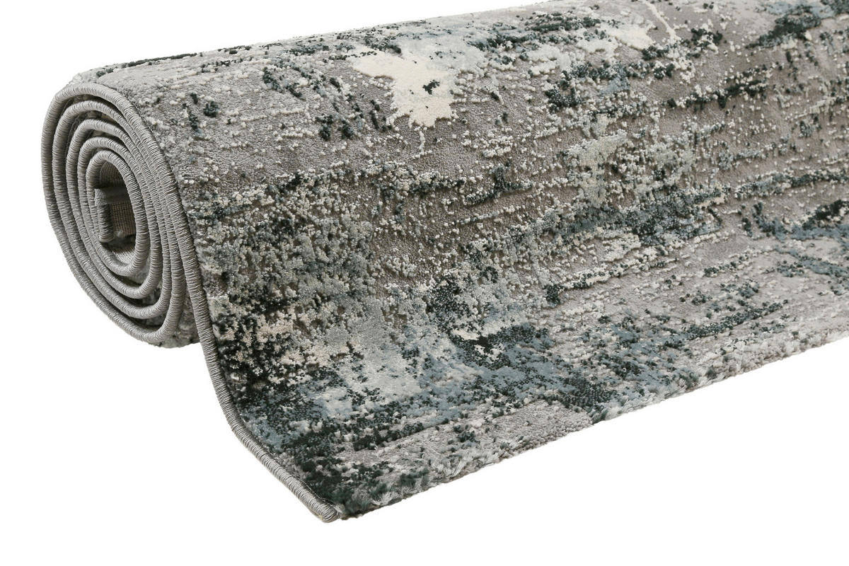 WEBTEPPICH 80/150 cm Vintage Feels Blau, Grau, Dunkelgrau  - Blau/Dunkelgrau, Design, Textil (80/150cm) - Esprit