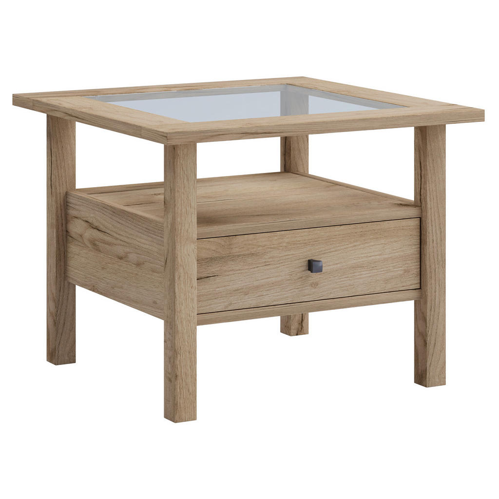 Couchtisch Lingis Honigeiche Dekor