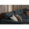 ECKSOFA  in Feincord Anthrazit  284/205 cm  - Anthrazit/Schwarz, Design, Kunststoff/Textil (284/205cm) - Xora