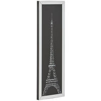 WANDSPIEGEL 30,5/90,5/3,5 cm    in rechteckig  - Klar/Schwarz, Design, Glas/Holzwerkstoff (30,5/90,5/3,5cm) - MID.YOU