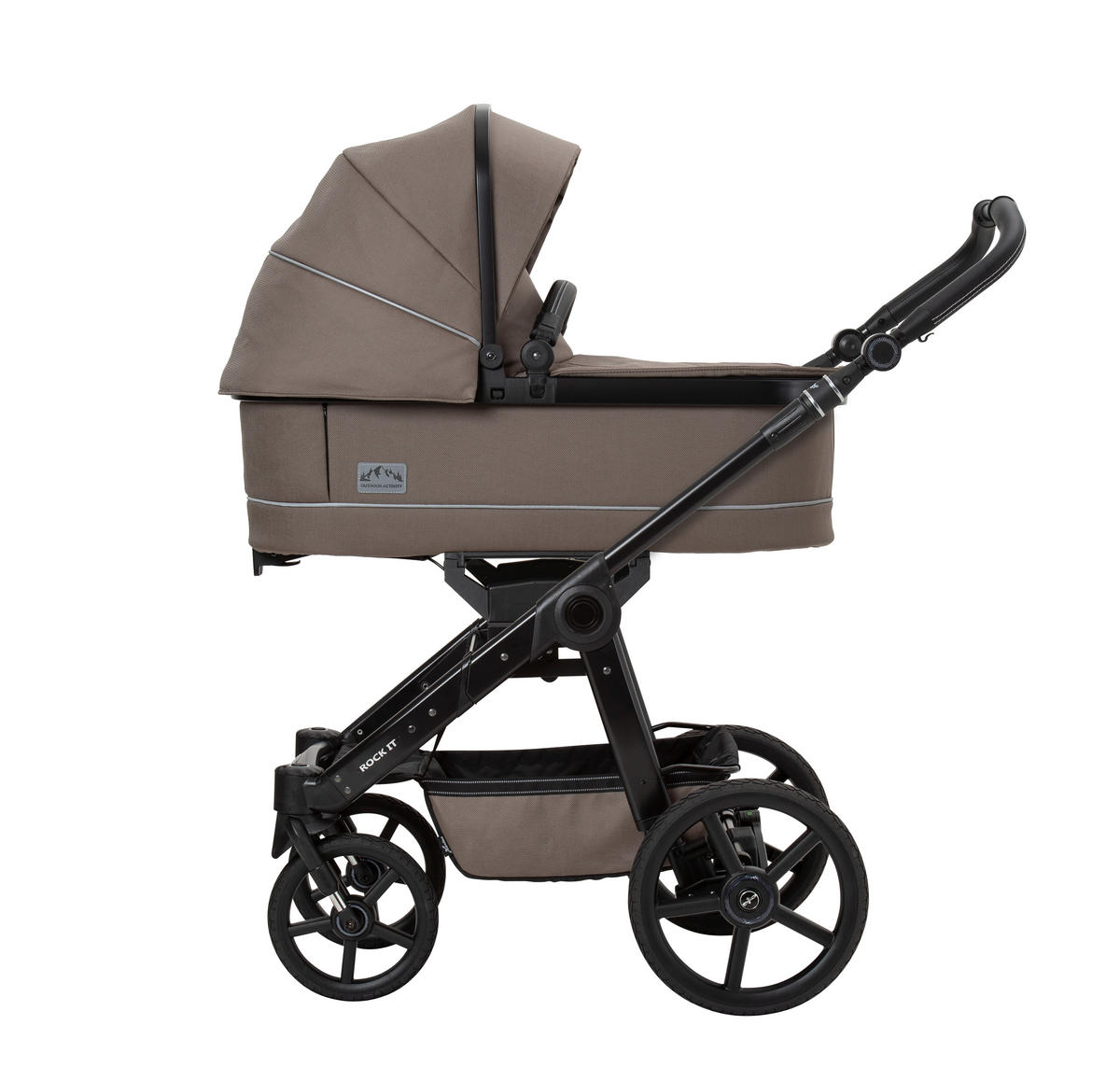 KINDERWAGENSET Outdoor Activity  - Cappuccino, Basics, Textil (58,5/115/102cm) - Hartan