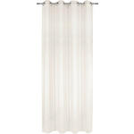 ÖSENVORHANG transparent  - Naturfarben, Basics, Textil (140/245cm) - Boxxx