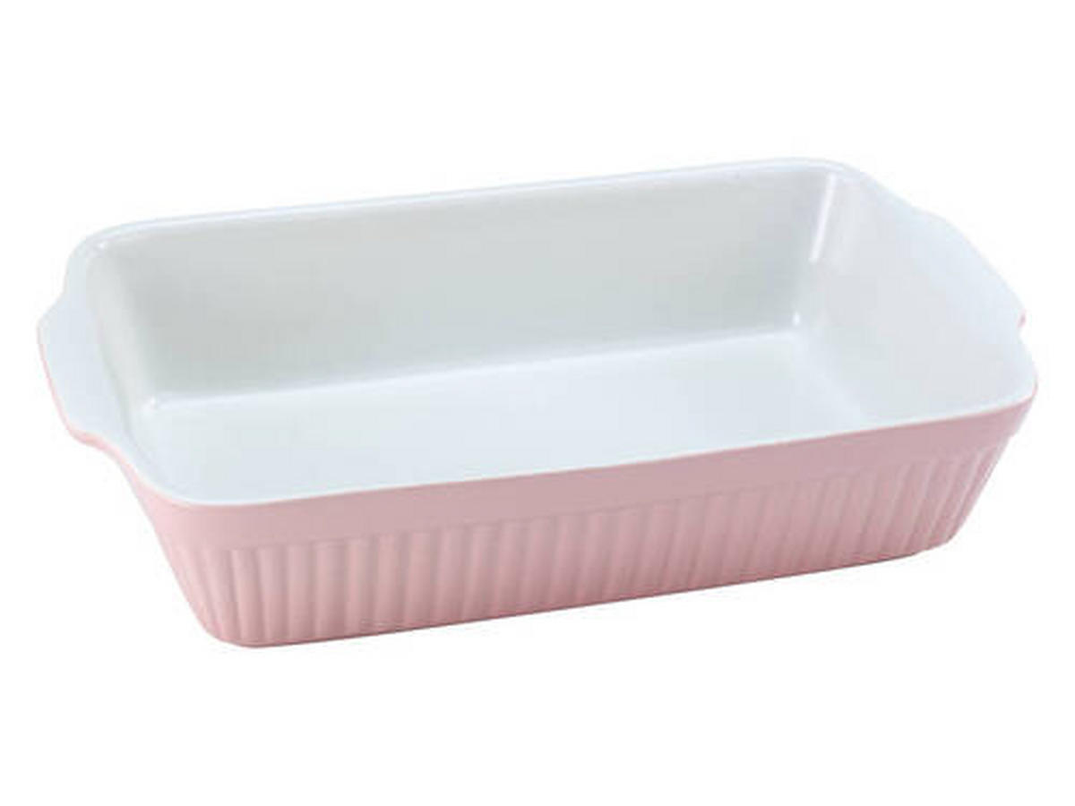 AUFLAUFFORM 33/20/7,5 cm   - Rosa, KONVENTIONELL, Keramik (33/20/7,5cm) - Creatable