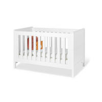 GITTERBETT Chalet  - Weiß, Basics, Holz (148/77/90cm) - Pinolino