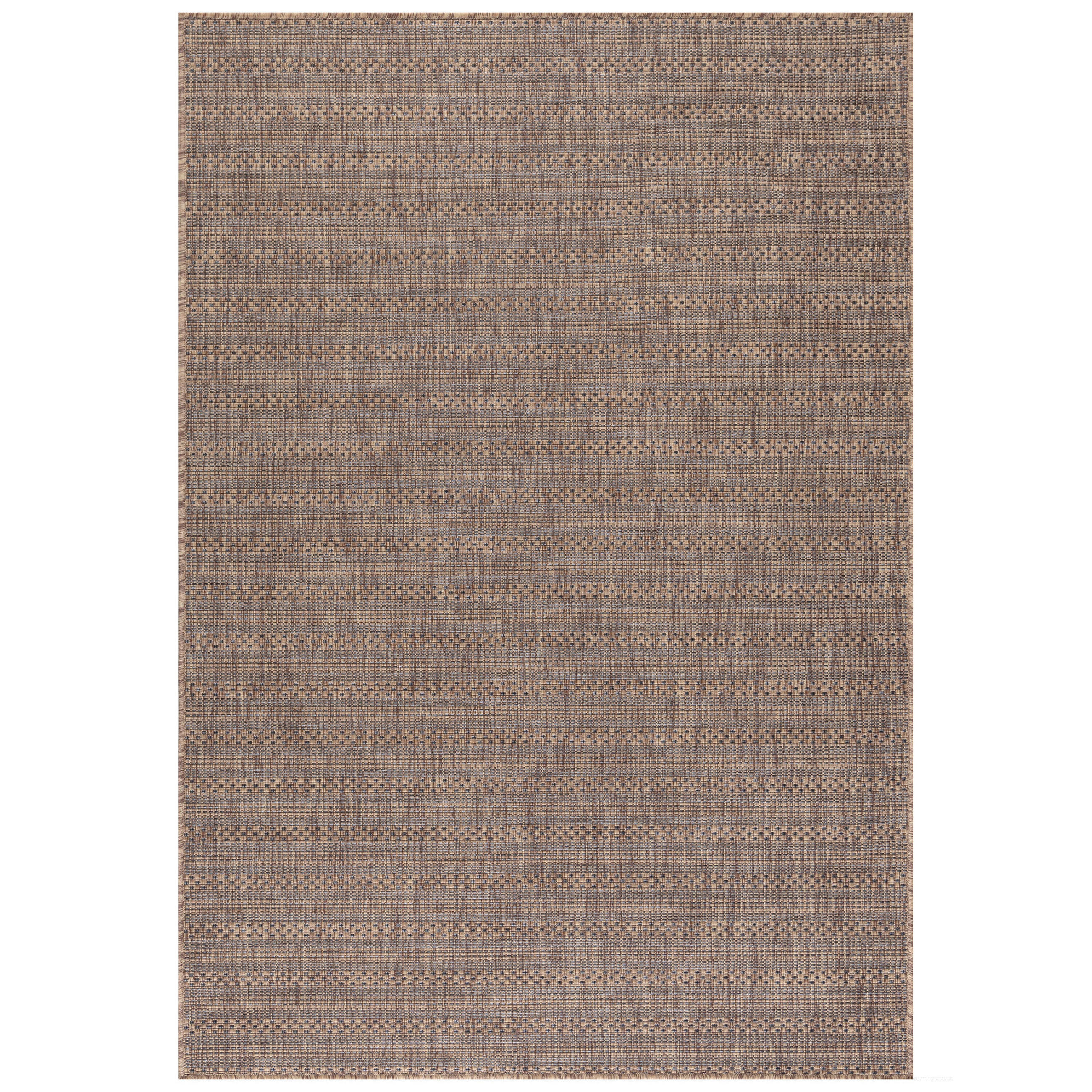 PREPROGA ZA ZUNANJO UPORABO  Zagora     80/150 cm    tkano  rjava, črna  - črna/rjava, Basics, tekstil (80/150cm) - Novel