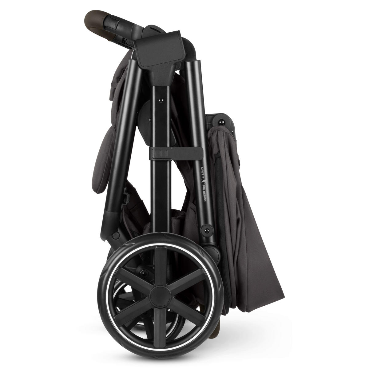 BUGGY Avus 2  - Dunkelgrau/Schwarz, Basics, Textil/Metall (54/111/80cm) - ABC Design