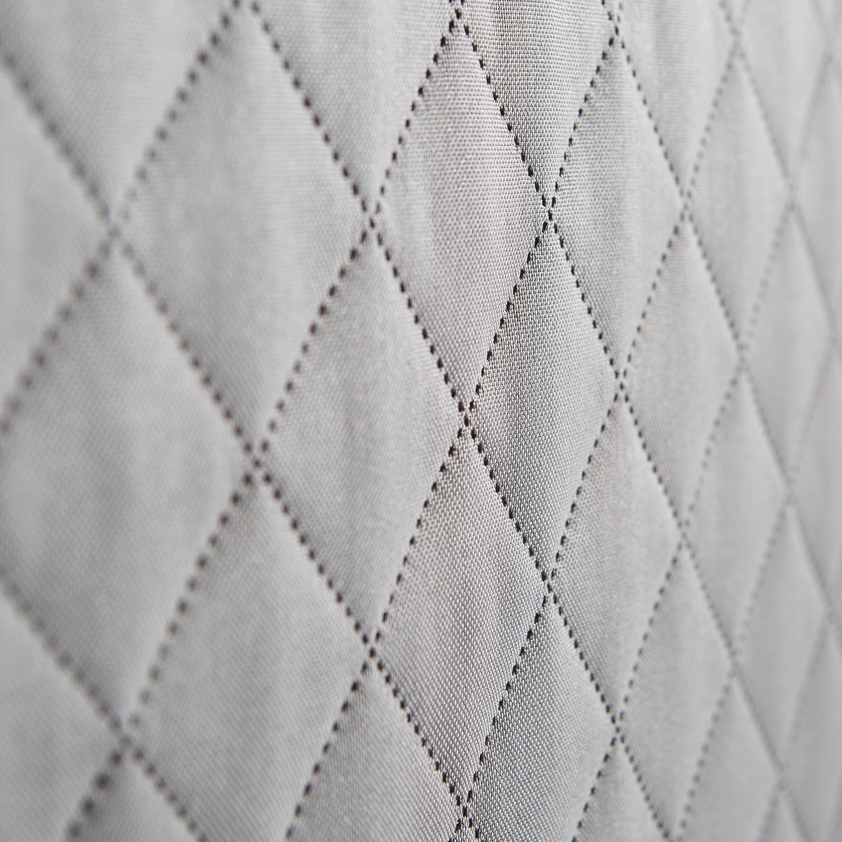 POSTELJA Z VZMETNICO 160 cm   x 200 cm  , tekstil svetlo siva  - svetlo siva, Design, tekstil/leseni material (160/200cm) - Carryhome