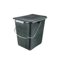 KOMPOSTEIMER Kunststoff   - Grün, Konventionell, Kunststoff (21/25/26cm) - Rotho