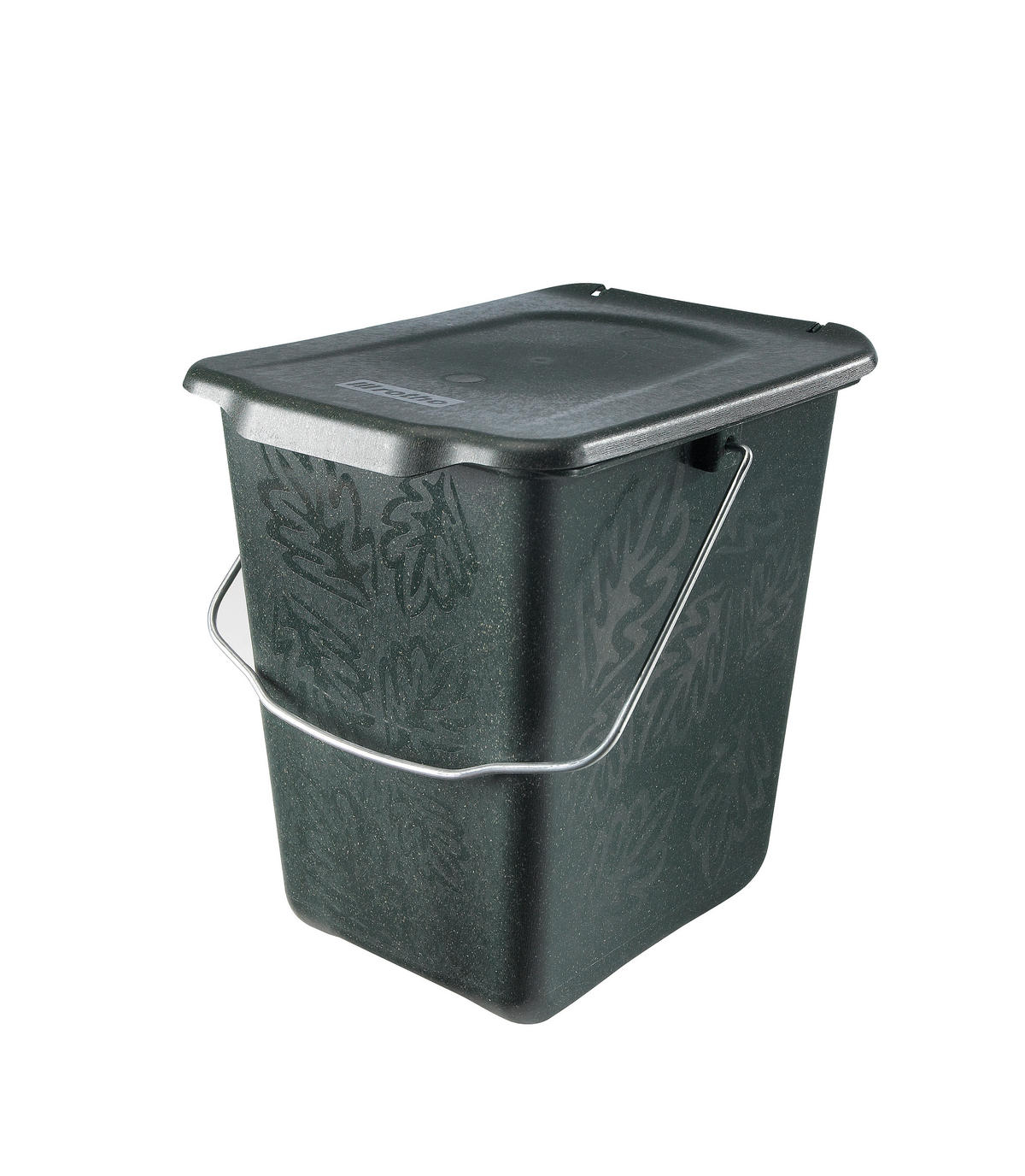 KOMPOSTEIMER Kunststoff   - Grün, Konventionell, Kunststoff (21/25/26cm) - Rotho