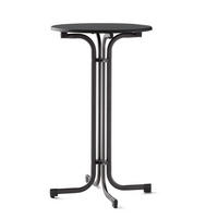 GARTENKLAPPTISCH Metall Anthrazit, Grau  - Anthrazit/Grau, Basics, Kunststoff/Metall (70/70/112cm) - Sieger