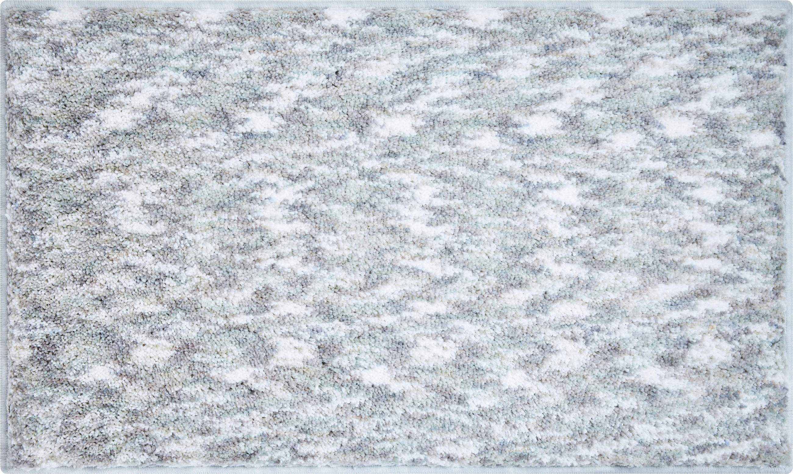 BADTEPPICH Mirage Grau 60/100 cm  - Grau, Basics, Kunststoff/Textil (60/100cm) - Grund