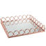DEKOTABLETT - Kupferfarben, Trend, Glas/Metall (38/38/6cm) DEKOTABLETT - Kupferfarben, Trend, Glas/Metall (38/38/6cm)
