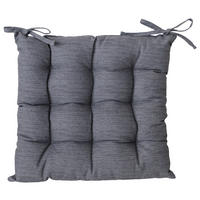 GARTENSITZKISSEN in Grau 40/40 cm  - Grau, Design, Textil (40/40cm)