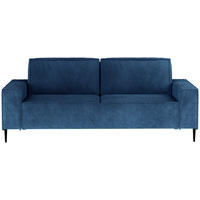 BÄDDSOFFA i vävt tyg kunglig blå  - kunglig blå/svart, Design, metall/textil (240/89/103cm) - MID.YOU