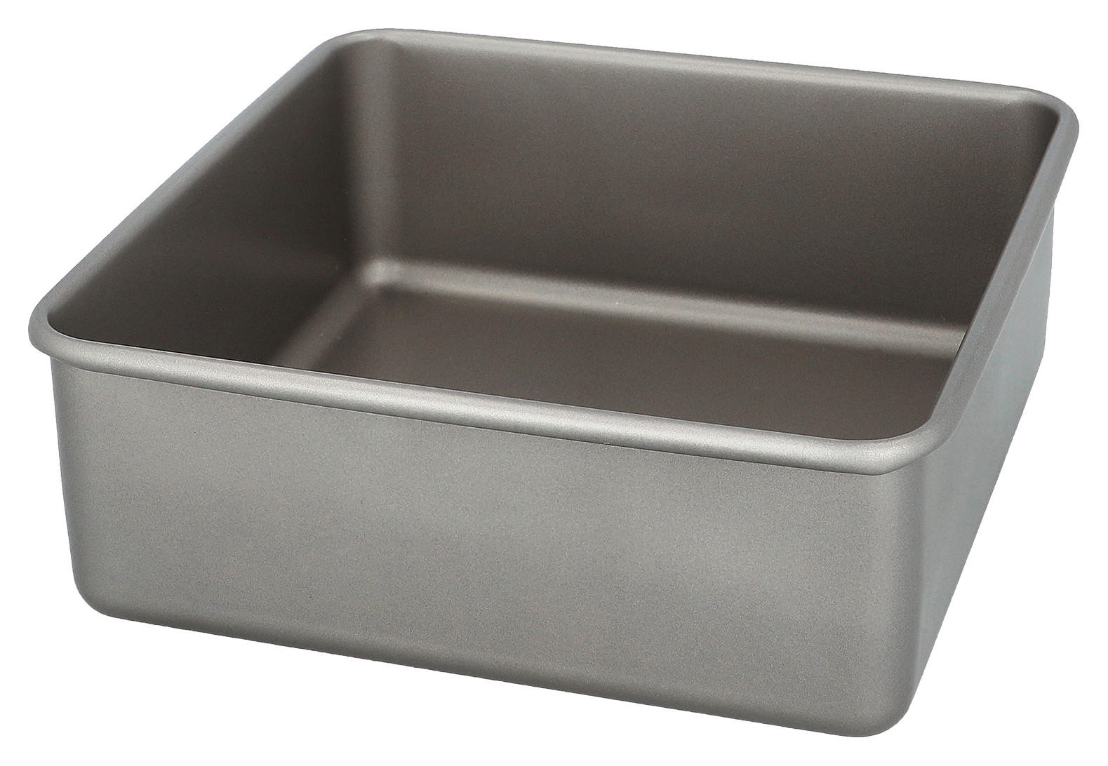 BAKFORM - grå, Basics, metall (22/22/8cm) - Birkmann