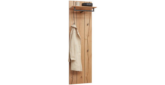 GARDEROBENPANEEL in 51,9/186,7/37,1 cm - Eichefarben, Design, Holz/Holzwerkstoff (51,9/186,7/37,1cm) - Dieter Knoll