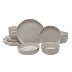 KOMBISERVICE Colori grigio 24-teilig  - Grau, Trend, Keramik - Novel