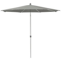 SONNENSCHIRM 300 cm Graubraun  - Graubraun/Silberfarben, MODERN, Textil/Metall (300/300cm) - Glatz