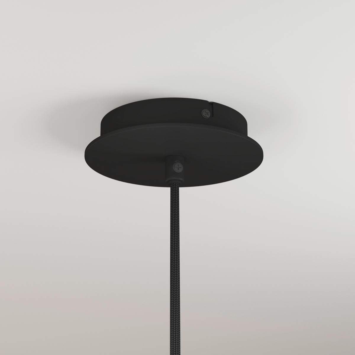 ZÁVESNÉ SVIETIDLO, 18/150 cm  - tmavosivá, Design, kov/sklo (18/150cm) - Dieter Knoll
