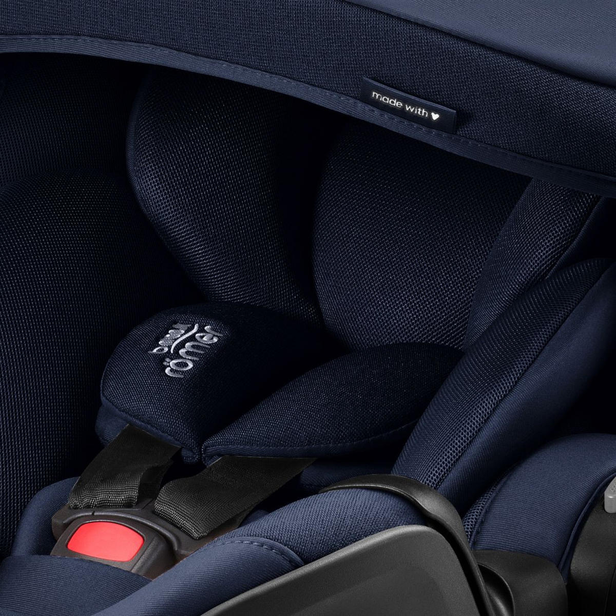 BABYSCHALE Baby-Safe Pro  - Dunkelblau, Basics, Kunststoff/Textil (44/62,5/65,5cm) - Britax Römer