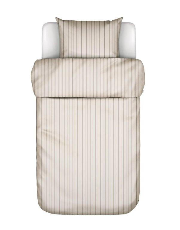 POSTELJNINA 135/200 cm perkal peščene barve  - peščene barve, Konvencionalno, tekstil (135/200cm) - Marc O'Polo