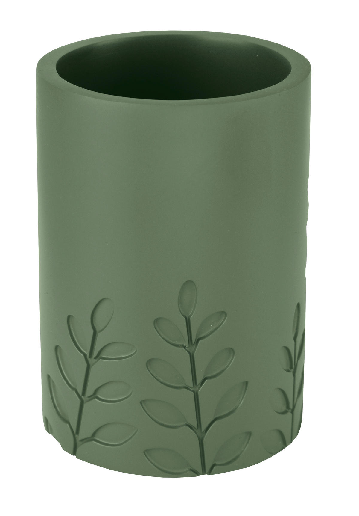 KELÍMEK NA ZUBNÍ KARTÁČEK zelená - zelená, Basics, přírodní materiály (8/10/8cm) - Kleine Wolke