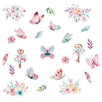 DEKOSTICKER 50/70 cm     - Multicolor, Basics, Kunststoff (50/70cm)