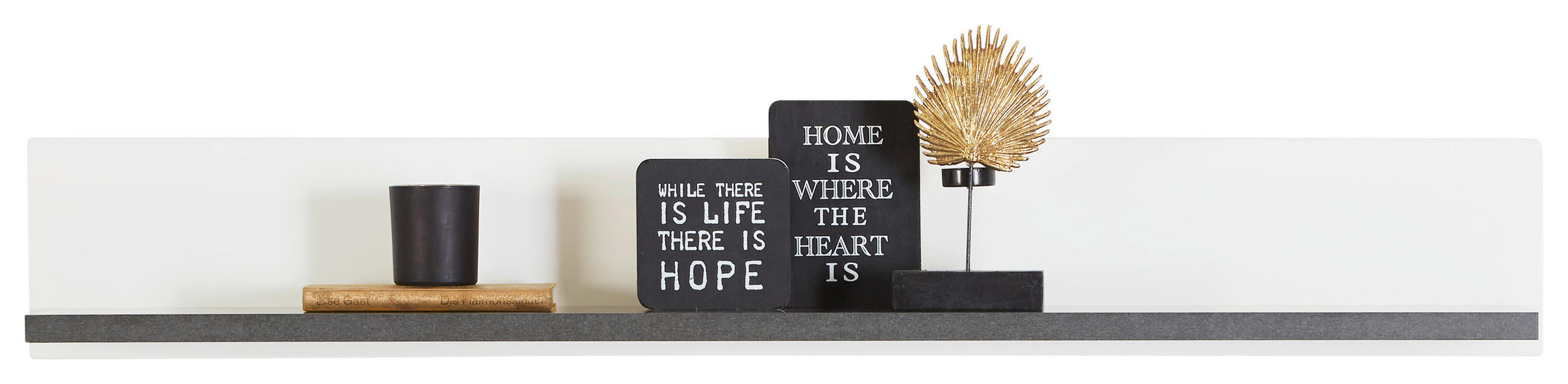 Wandboard Alassio B: 120 Cm, Weiß/matera