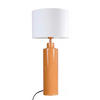 TISCHLEUCHTE PR Home Solo   - Weiß/Orange, KONVENTIONELL, Metall (65cm)