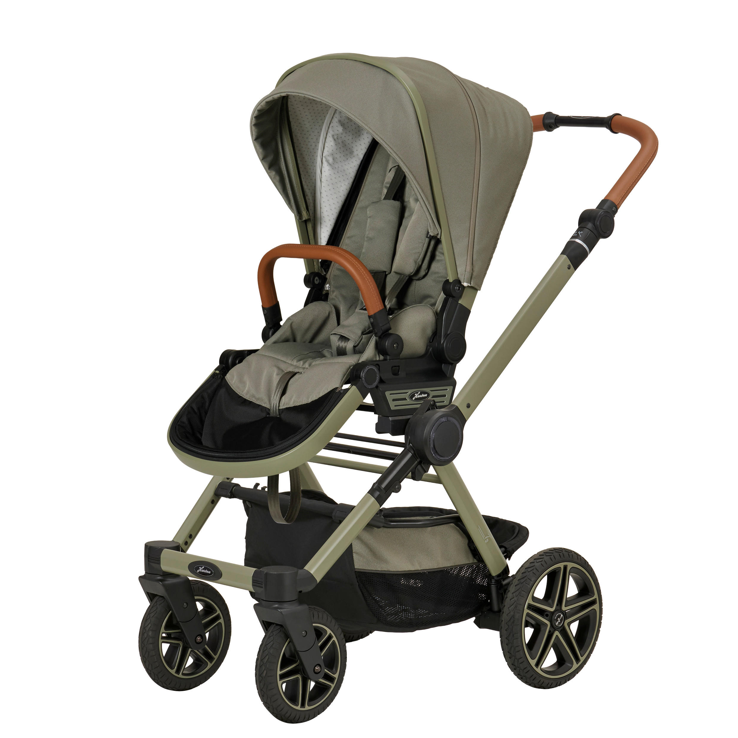 Hartan Kombikinderwagen T2 City Selection Olivgrün 59x118x103 cm