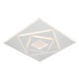 LED-DECKENLEUCHTE 47,7/47,7/6 cm   - Weiß, Basics, Kunststoff/Metall (47,7/47,7/6cm) - Novel