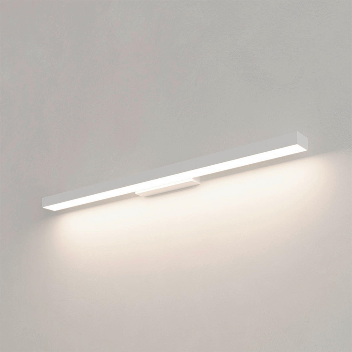 BADEZIMMER-WANDLEUCHTE Aqua  3/66.5/7 cm  - Weiß, Design, Metall (3/66.5/7cm)