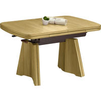 COUCHTISCH in Metall, Holzwerkstoff 90-131/65/56-75 cm  - Eichefarben, KONVENTIONELL, Holzwerkstoff/Metall (90-131/65/56-75cm) - Venda