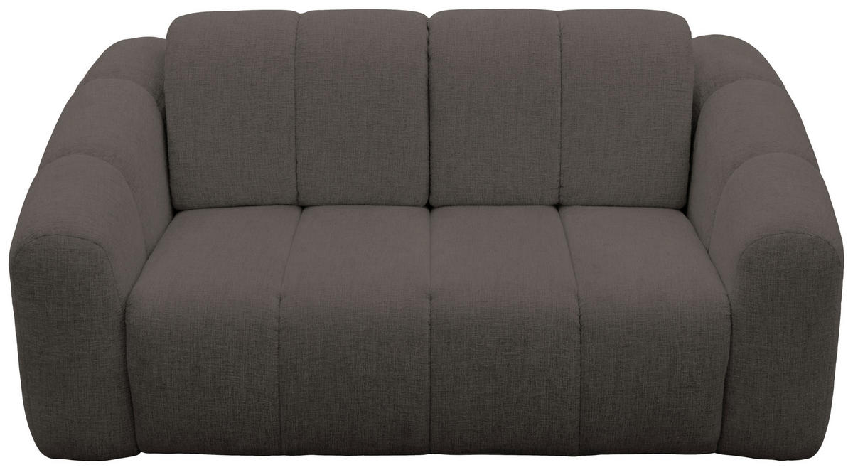 SCHLAFSOFA Chenille Dunkelbraun  - Beige/Dunkelbraun, MODERN, Kunststoff/Textil (192/85/110cm) - Livetastic