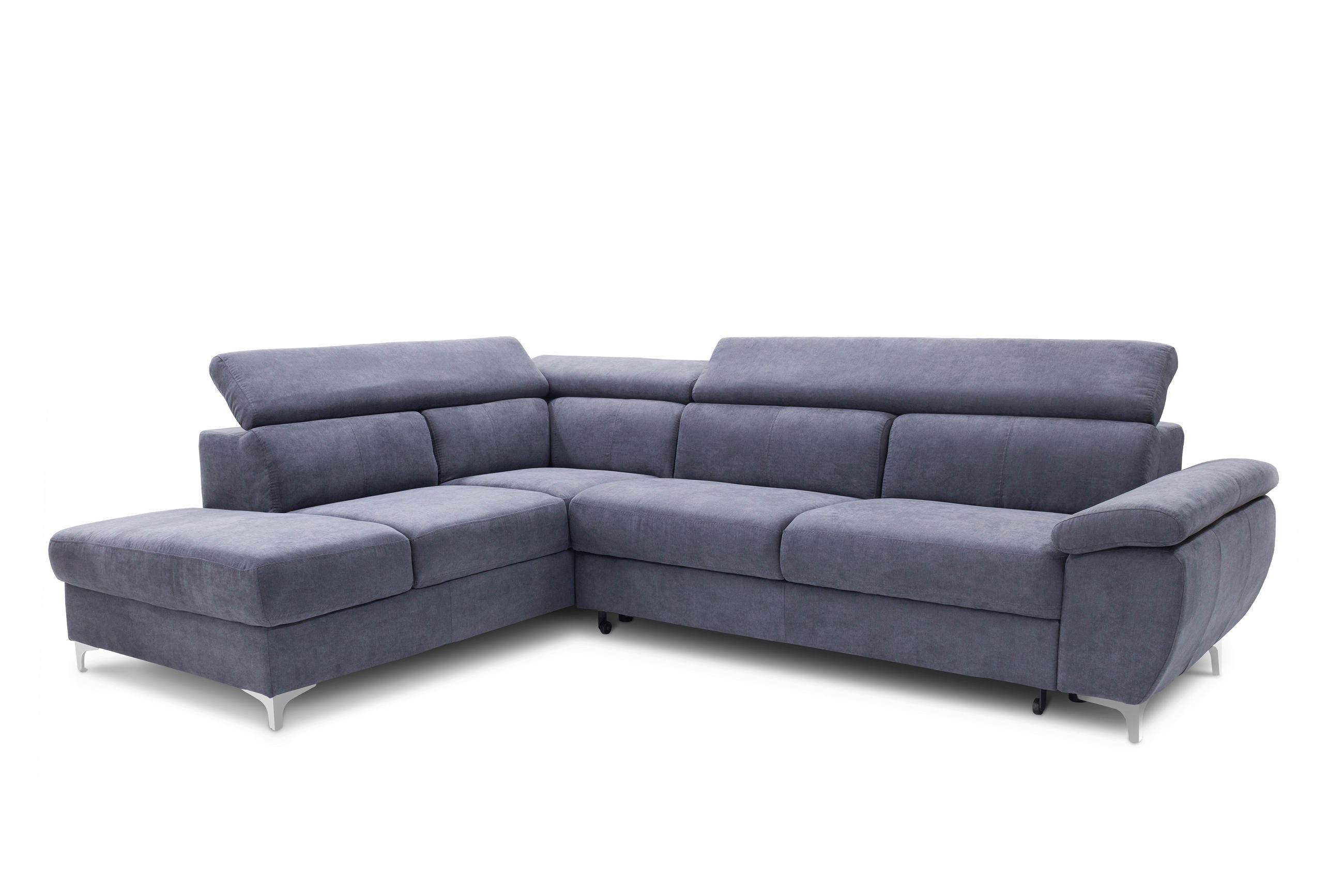 Colțar Extensibil, textil, gri