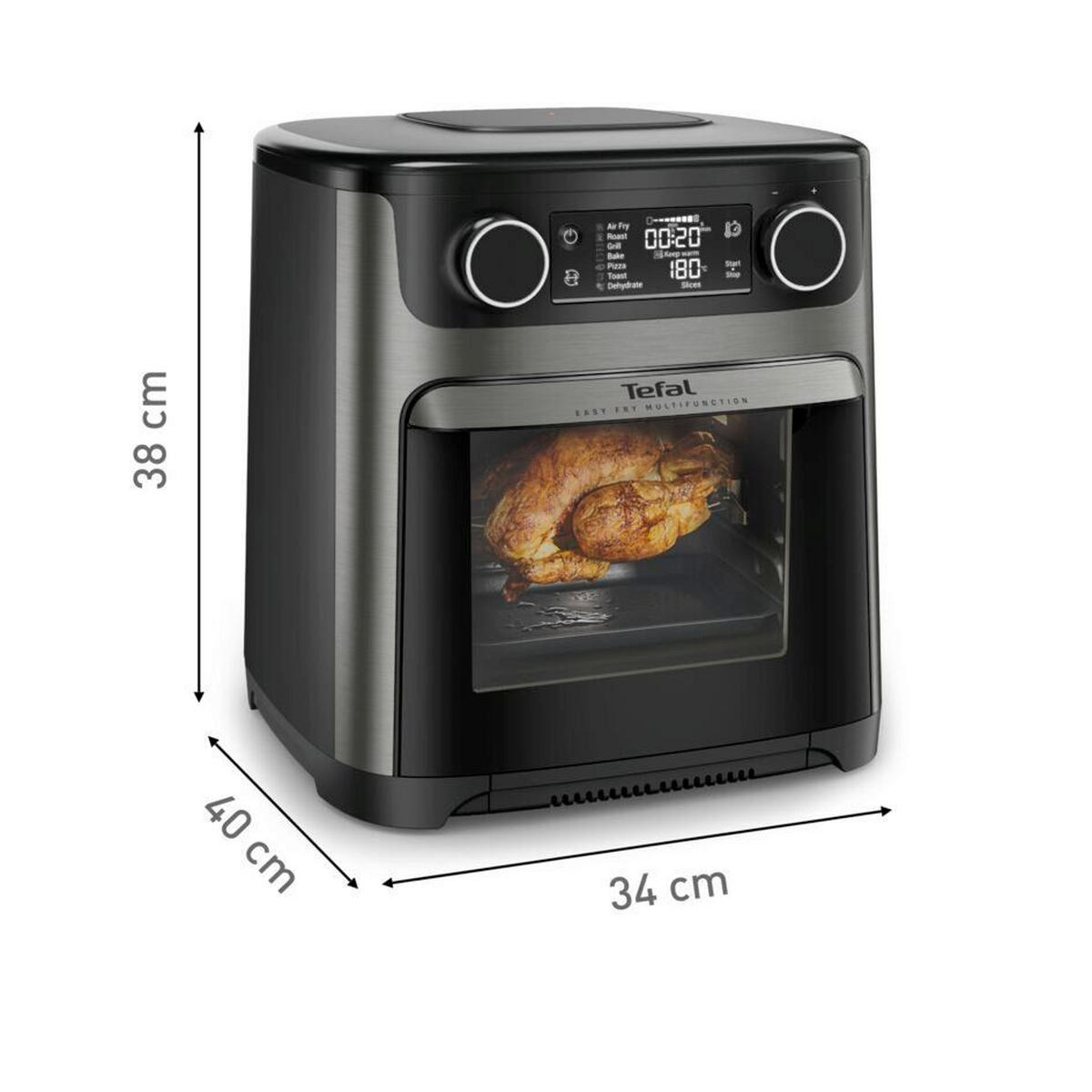 FORRÓLEVEGŐS SÜTŐ - többszínű, Basics, műanyag (15l) - Tefal