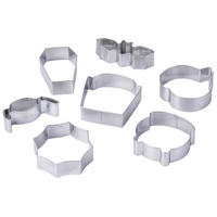 SZAGGATÓFORMA - nemesacél, Basics, fém (11,4/18,7/26,4cm) - Fackelmann