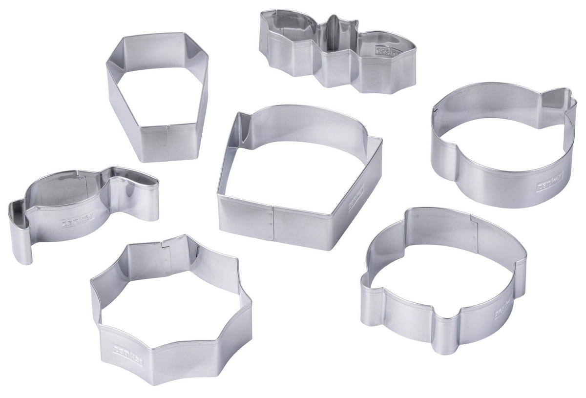 SZAGGATÓFORMA - nemesacél, Basics, fém (11,4/18,7/26,4cm) - Fackelmann