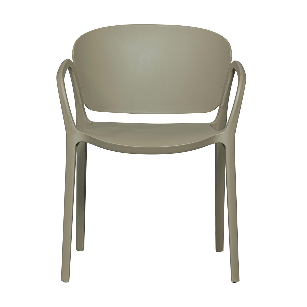 GARTENSTUHL-SET Kunststoff Grün  - Grün, MODERN, Kunststoff (57/75/56cm) - Livetastic
