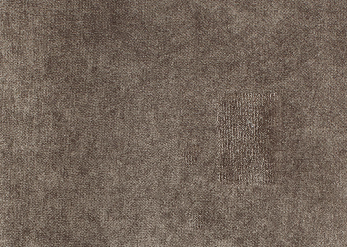 ECKSOFA Braun Velours  - Chromfarben/Braun, Design, Kunststoff/Textil (173/276cm) - Stylife