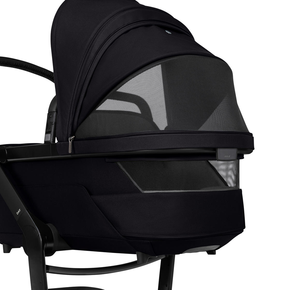 KINDERWAGEN Day 5  - Schwarz, Basics, Textil/Metall (94/60/113cm) - Joolz