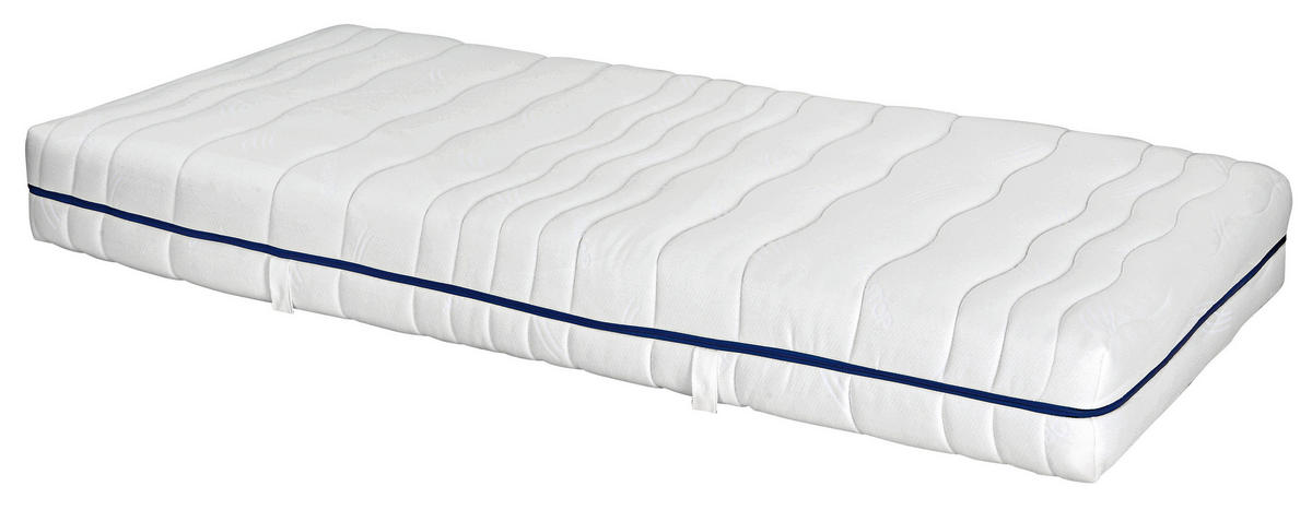 WENDEMATRATZE H2+H3 140/200 cm Höhe ca. 23 cm 7 -Zonen - Weiß, Basics, Textil (140/200cm) - Livetastic
