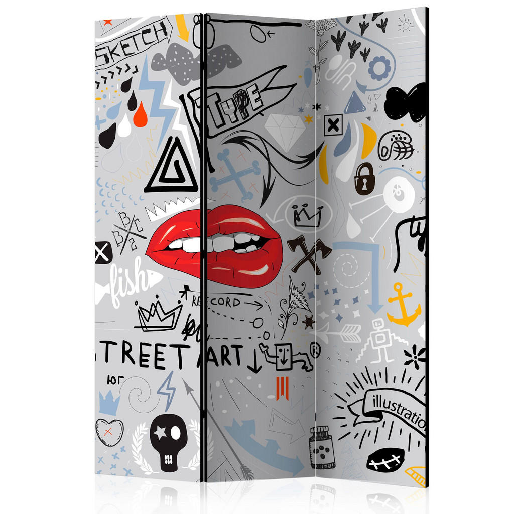 Paravent Multicolor B: 135 cm