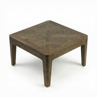 COUCHTISCH Mangoholz massiv 60/60/32 cm quadratisch Naturfarben  - Naturfarben, Design, Holz (60/60/32cm) - Livetastic