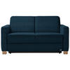 SCHLAFSOFA in Textil Dunkelblau  - Naturfarben/Dunkelblau, Konventionell, Holz/Textil (160/86/92cm) - Sedda